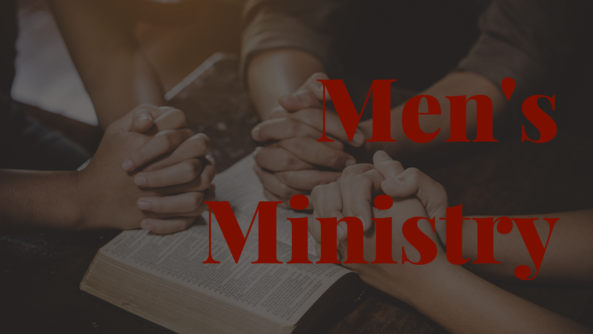 Men's Ministry | The Rock Community Church